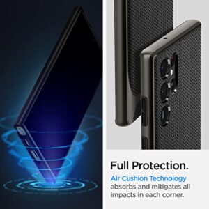 Spigen Neo Hybrid Designed for Galaxy S22 Ultra Case (2022) - Gunmetal