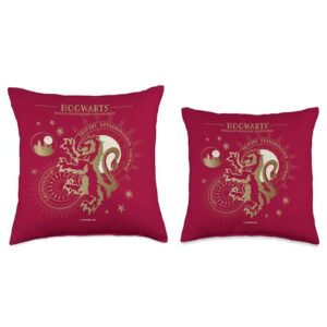 Harry Potter Bravery, Deterimation, Courange, Gryffindor Throw Pillow, 18x18, Multicolor