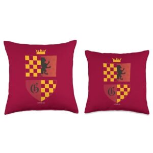 Harry Potter Gryffindor Lion Shield Throw Pillow, 18x18, Multicolor