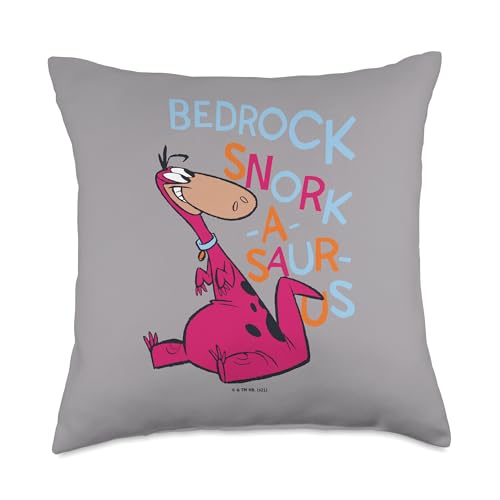 The Flintstones Dino Bedrock Snork-A-Saurus Throw Pillow, 18x18, Multicolor