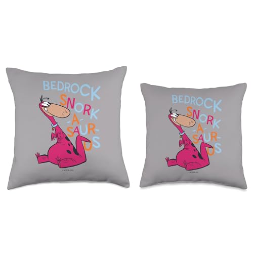 The Flintstones Dino Bedrock Snork-A-Saurus Throw Pillow, 18x18, Multicolor