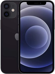 apple iphone 12 mini, 256gb, black - unlocked (renewed premium)