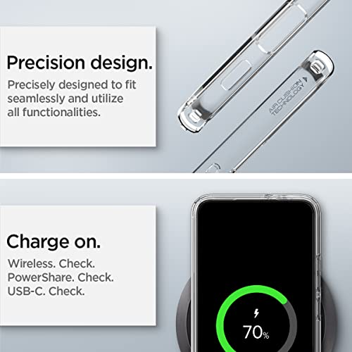 Spigen Ultra Hybrid Designed for Galaxy S22 Case (2022) - Crystal Clear