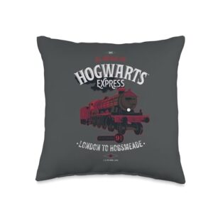 harry potter hogwarts express all aboard throw pillow, 16x16, multicolor