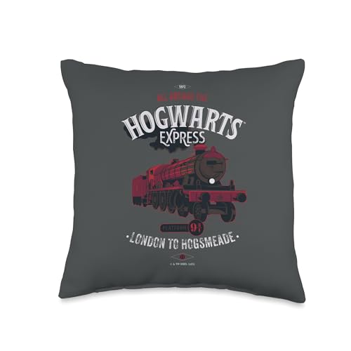 Harry Potter Hogwarts Express All Aboard Throw Pillow, 16x16, Multicolor