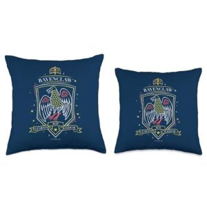 Harry Potter Hand Drawn Ravenclaw Shield Throw Pillow, 16x16, Multicolor