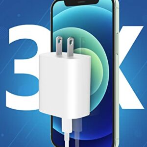 iPhone 14 13 12 11 Fast Charger [MFi Certified],10FT Long Fast Charging Lightning Cable with 20W USB C Charger Block for iPhone 14/14 Pro Max/13/13 Pro Max/12/12 Pro Max/11/11Pro/XS/Max/XR/X,iPad