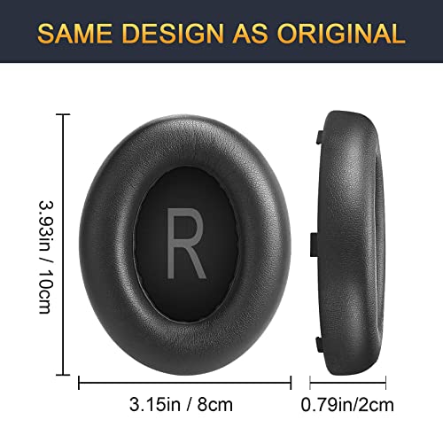 Replacement Ear Pads for Bose 700 Headphones, Upgraded Ear Cushions for Bose 700 Noise Cancelling Over Ear Headphones(Black)