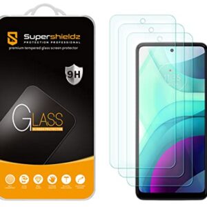 Supershieldz (3 Pack) Designed for Motorola Moto G Power (2022) [Not fit for 2023/2021/2020 Model] Tempered Glass Screen Protector, Anti Scratch, Bubble Free