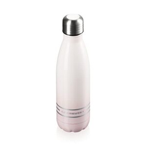 le creuset hydration water bottle, 17 oz, shell pink