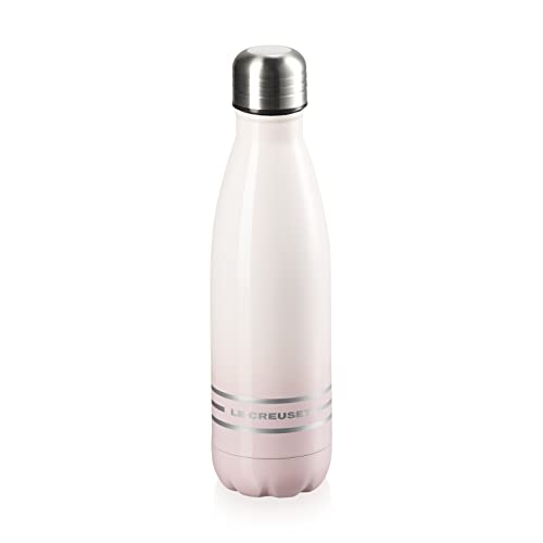 Le Creuset Hydration Water Bottle, 17 oz, Shell Pink