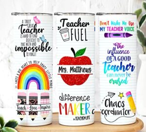 20 oz personalized teacher gift, teacher tumbler, teacher gifts, teacher life cup, teacher apple gift, teacher appreciation cup