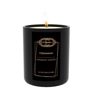 c.fysikós scented candles | soy candles | candles for home scented | aromatherapy candle | long lasting scented candles | cinnamon candle | candles gifts for women | 8 oz