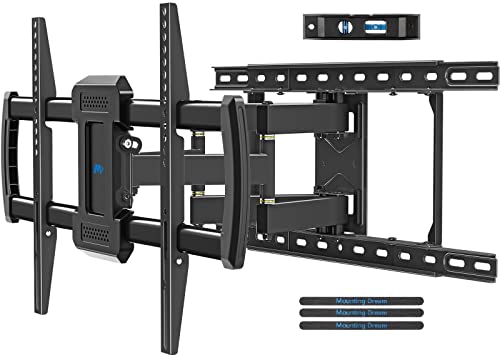 Mounting Dream UL Listed TV Wall Mount for Most 42-84 Inch LED LCD OLED TV,Full Motion TV Mount TV Bracket with Articulating Arms, Max VESA 600x400mm, Up to 100LBS, Fits 16", 18", 24" Studs