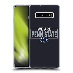 head case designs officially licensed pennsylvania state university psu we are penn state 3 soft gel case compatible with samsung galaxy s10+ / s10 plus