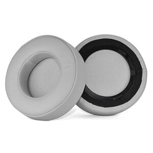 Upgrade Virtuoso XT Thicker Earpads - Replacement Cushion Compatible with Corsair Virtuoso RGB Wireless SE Gaming, Softer Leather,High-Density Noise Cancelling Foam, Added Thickness (White)