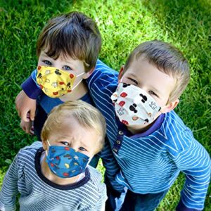 Kids 50PCS Disposable Face_Mask Boys Girls 3-Layer Earloop Cartoon 5 Colors Face_Mask for Outdoor School