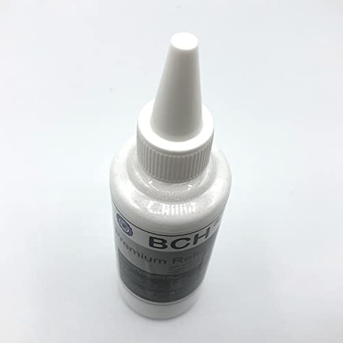 BCH Premium DTF Printer Ink - 100 ml White for Inkjet Direct to Film Heat Transfer Printing