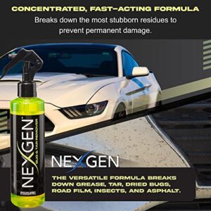 Nexgen Grease and Tar Remover — Ultimate Paintwork Protection — Removes Grease, Bird Droppings, Tar, Dirt, and Grease from Car Exterior (8 oz)