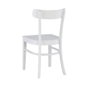 Linon Dayleen White Wooden Dining Chairs, Set of 2 Fully Assembled