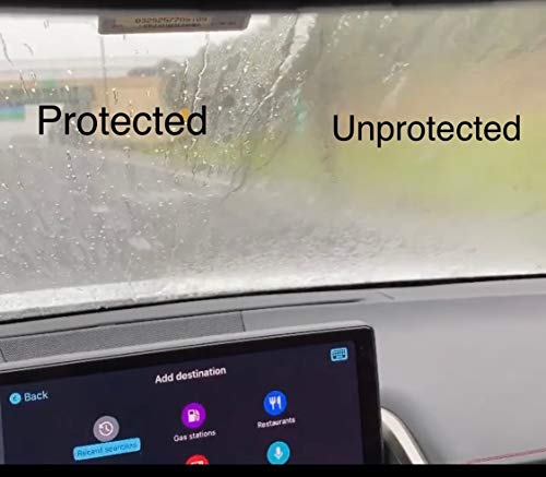 Liquid Glass Guard Rain Repellent and Windshield Protection - SiO2 Nano Technology (Single Pack-6 Month Treatment)