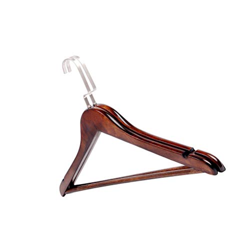 VICASKY 2Pcs Wood Hanger Non- Slip Hangers Clothes Hangers Shirts Sweaters Dress Hanger Drying Rack for Home