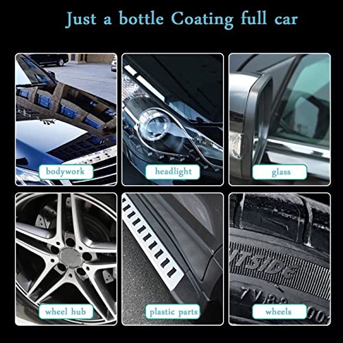 2PCS Car Nano Repairing Spray, Fast Repair Scratches Repairing Polish Spray for Auto Detailing Glasscoat Car Polish