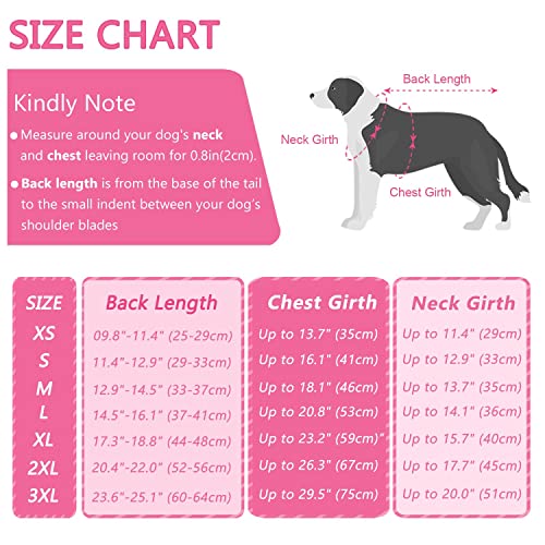 Due Felice Dog Onesie Shedding Suit Full Coverage Pet Surgical Recovery Bodysuit After Surgery Wear Cone Collar Cone Alternative Anxiety Calming Shirt for Female Male Dog