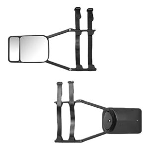 CYDZSW Car Tow Mirrors,RV Leveling Blocks Rear View Side Clip on Mirror Extensions,Tow Truck Towing Accessories(1PCS)