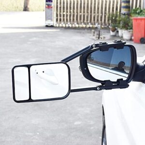 CYDZSW Car Tow Mirrors,RV Leveling Blocks Rear View Side Clip on Mirror Extensions,Tow Truck Towing Accessories(1PCS)