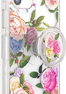 PopSockets iPhone 12/12 Pro Vintage Floral Magsafe Phone Case PopCase with Slide