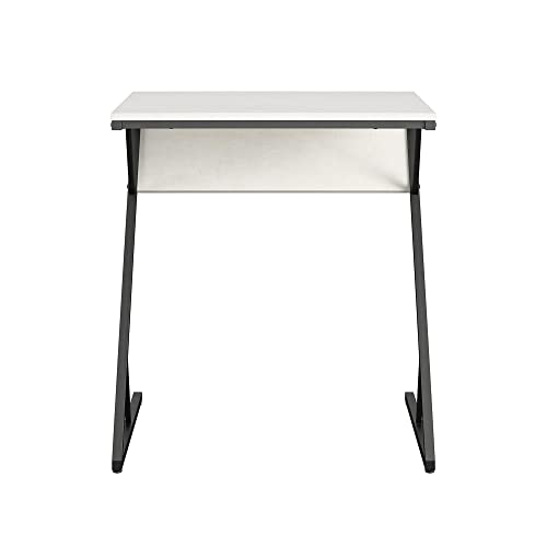 Novogratz Accent Table/Laptop Desk, Plaster/Gunmetal, (3076920COM)