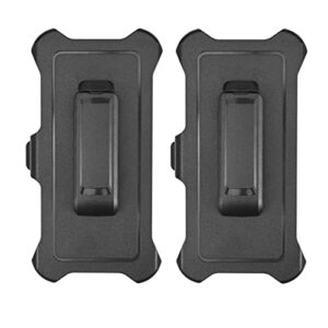 replacement belt clip holster for otterbox defender series case apple iphone 13promax 6.7" (2pack)