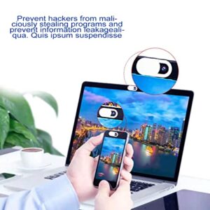 MUBUY 7 Packs Webcam Cover, Ultra-Thin Camera Cover Privacy Protector, Cover Slide for Laptop/Mac/MacBook Air/iPad/iMac/PC/, Cell Phone Webcam Covers Laptop Accessories