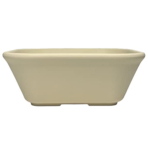 BraveJusticeKidsCo. | SiliSteel™ UnBreakabowl™ Microwave Safe Silicone Bowl | Unbreakable Dinnerware | Family All Ages (Cream)