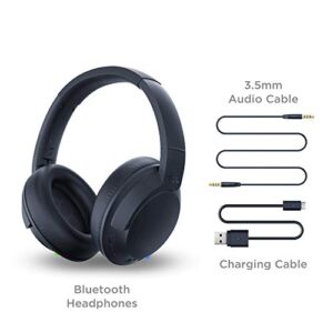 TCL ELIT400 Wireless On-Ear Hi-Res Noise Cancelling Bluetooth Headphones - Black (Renewed)