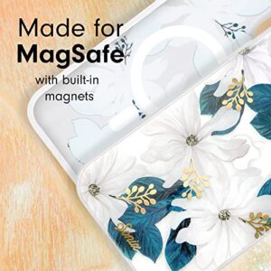 Sonix Floral Case for iPhone 13, Compatible with MagSafe [10ft Drop Tested] Delilah Flower