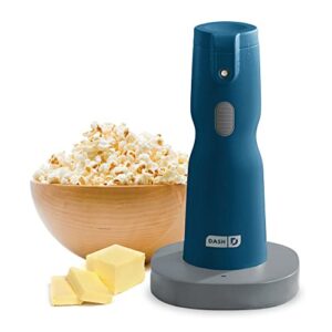 dash electric butter sprayer, cordless butter sprayer for popcorn, toast, entrees and more - pro chef blue