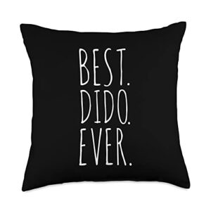 Dido Ukrainian Grandpa Gifts Ukrainian Grandfather Grandpa Best. Ever. Dido Throw Pillow, 18x18, Multicolor