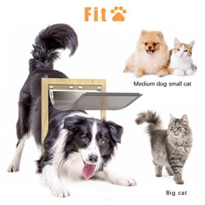 E-SDS Dog Door Replacement Flaps Medium Pet Flap Replacement for Dog Cat Doors Compatible with PetSafe PAC11-11038, 12 7/8" x 8 1/8"