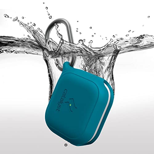 Catalyst Influence Series Waterproof and Drop Proof Case for AirPods 3, with Premium Carabiner, Compatible Wireless Charging, One-Piece Design, Soft-Touch, High Drop Protection - Marine Blue