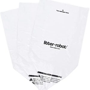 Litter-Robot Waste Drawer Liners by Whisker, 100 Pack - Litter Box Liner Bags, Custom Fit for Litter-Robot, 9-11 Gallons of Capacity