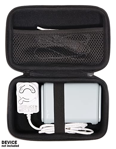 CaseSack case for GL.iNet GL-MT1300 (Beryl) VPN Secure Travel Gigabit Wireless Router and AC Adapter, Also for GL-AR750S-Ext, GL-AR750, GL-MV1000