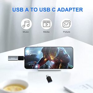 USB to USB C,Type C Female to USB Male,Type C Male to Type C Female,Compatible Samsung GalaxyMode,iPhone 13pro 12 ProXR 8 7,Laptop, PC