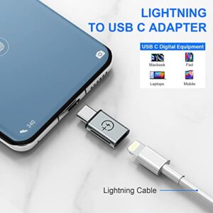 USB to USB C,Type C Female to USB Male,Type C Male to Type C Female,Compatible Samsung GalaxyMode,iPhone 13pro 12 ProXR 8 7,Laptop, PC