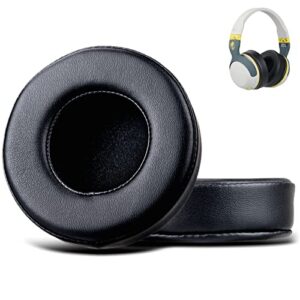 hesh2 wireless earpads,replacement ear pads cushion for skullcandy hesh& hesh2 wireless over-ear, softer durable leather and comfortable sponge,hesh 2 pads-(black)