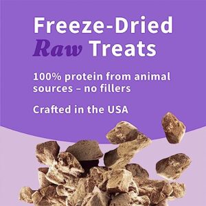 Halo Freeze Dried Raw Dog Treats, Beef Liver Recipe, Dog Treats Pouch, All Life Stages, 3.0-OZ Pouch