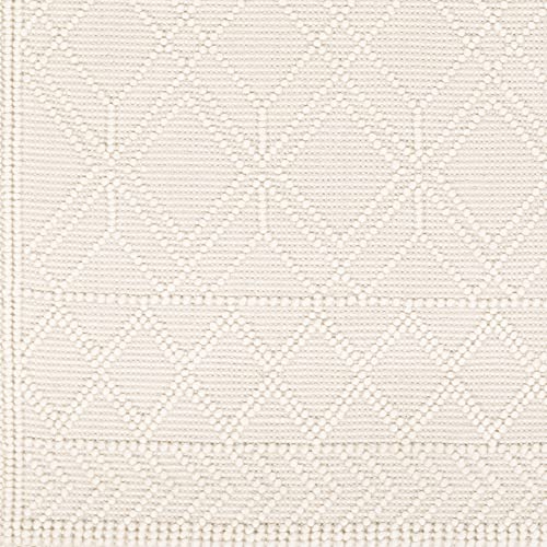 Mark&Day Area Rugs, 5x7 Staveley Bohemian/Global Beige Area Rug, Cream/White Carpet for Living Room, Bedroom or Kitchen (5' x 7'6")