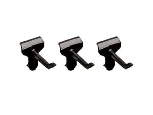toolflex one hook accessory requires rail (3-pack) - black