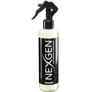 nexgen interior ceramic spray — ultimate interior protection — spray-on and wipe-off ceramic coating for hard interior surfaces (8 oz)
